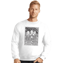 Load image into Gallery viewer, Shirts Crewneck Sweater, Unisex / Small / White Charmed Brew