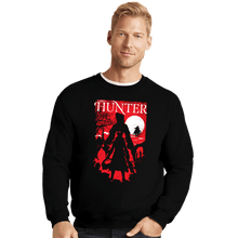 Load image into Gallery viewer, Secret_Shirts Crewneck Sweater, Unisex / Small / Black Good Hunter