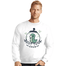 Load image into Gallery viewer, Shirts Crewneck Sweater, Unisex / Small / White Grub