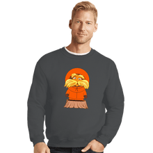 Load image into Gallery viewer, Shirts Crewneck Sweater, Unisex / Small / Charcoal Lorax Kenny