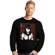 Load image into Gallery viewer, Shirts Crewneck Sweater, Unisex / Small / Black Deadly Pattern