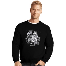Load image into Gallery viewer, Shirts Crewneck Sweater, Unisex / Small / Black The Force Side