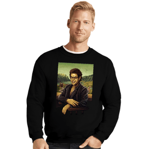 Shirts Crewneck Sweater, Unisex / Small / Black Mona Malcolm