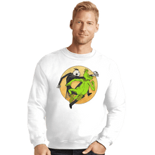 Load image into Gallery viewer, Shirts Crewneck Sweater, Unisex / Small / White Jack VS Grinch