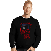 Load image into Gallery viewer, Secret_Shirts Crewneck Sweater, Unisex / Small / Black A Horrible Night