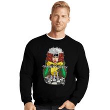 Load image into Gallery viewer, Shirts Crewneck Sweater, Unisex / Small / Black Gambit's Queen