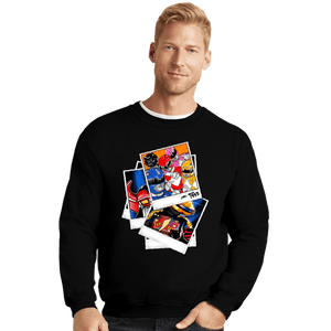 Shirts Crewneck Sweater, Unisex / Small / Black Squad Goals