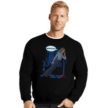 Load image into Gallery viewer, Secret_Shirts Crewneck Sweater, Unisex / Small / Black A Halloween Criminal