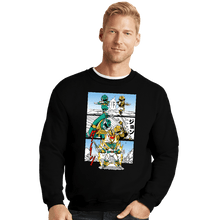 Load image into Gallery viewer, Daily_Deal_Shirts Crewneck Sweater, Unisex / Small / Black Fusion Ranger