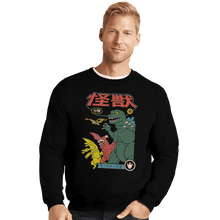 Load image into Gallery viewer, Shirts Crewneck Sweater, Unisex / Small / Black Kaiju Sentai