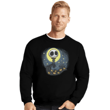 Load image into Gallery viewer, Shirts Crewneck Sweater, Unisex / Small / Black Little Jack