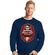 Load image into Gallery viewer, Shirts Crewneck Sweater, Unisex / Small / Navy Mega Pint