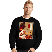 Load image into Gallery viewer, Daily_Deal_Shirts Crewneck Sweater, Unisex / Small / Black At The End Of All Things