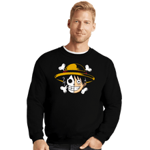 Load image into Gallery viewer, Shirts Crewneck Sweater, Unisex / Small / Black Straw Hat!
