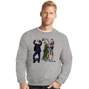 Shirts Crewneck Sweater, Unisex / Small / Sports Grey Spider Jealousy