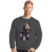 Load image into Gallery viewer, Shirts Crewneck Sweater, Unisex / Small / Charcoal Quentin