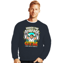 Load image into Gallery viewer, Shirts Crewneck Sweater, Unisex / Small / Dark Heather Luisa's Gym (Grey)