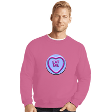Load image into Gallery viewer, Secret_Shirts Crewneck Sweater, Unisex / Small / Azalea Eat Me