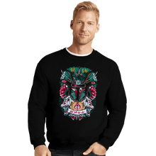 Load image into Gallery viewer, Shirts Crewneck Sweater, Unisex / Small / Black Samurai Hunter
