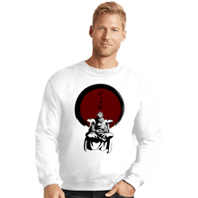 Load image into Gallery viewer, Shirts Crewneck Sweater, Unisex / Small / White Piccolo Zen