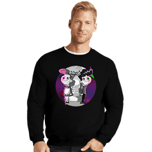 Load image into Gallery viewer, Secret_Shirts Crewneck Sweater, Unisex / Small / Black Fairly Odd Wanda