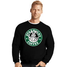 Load image into Gallery viewer, Shirts Crewneck Sweater, Unisex / Small / Black Starbucky Coffee