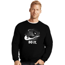 Load image into Gallery viewer, Shirts Crewneck Sweater, Unisex / Small / Black Do It