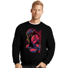 Load image into Gallery viewer, Shirts Crewneck Sweater, Unisex / Small / Black Madara