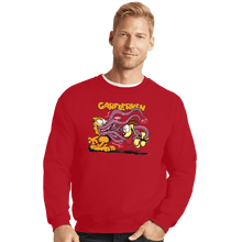 Load image into Gallery viewer, Shirts Crewneck Sweater, Unisex / Small / Red Garflerken