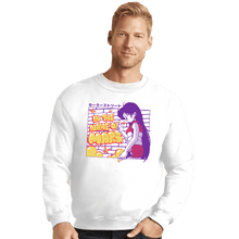 Load image into Gallery viewer, Shirts Crewneck Sweater, Unisex / Small / White Mars Street