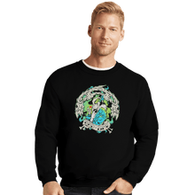 Load image into Gallery viewer, Shirts Crewneck Sweater, Unisex / Small / Black Bad Time