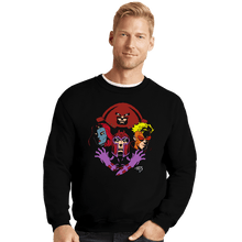 Load image into Gallery viewer, Secret_Shirts Crewneck Sweater, Unisex / Small / Black Brotherhood Rhapsody T-Shirt