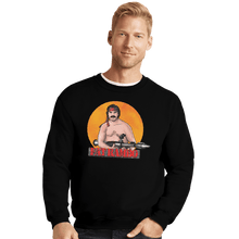 Load image into Gallery viewer, Shirts Crewneck Sweater, Unisex / Small / Black Fat Rambo
