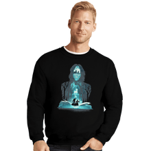 Load image into Gallery viewer, Shirts Crewneck Sweater, Unisex / Small / Black The 6th Book Of Magic