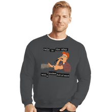 Load image into Gallery viewer, Shirts Crewneck Sweater, Unisex / Small / Charcoal Pocket Full Of Sand