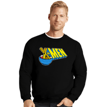 Load image into Gallery viewer, Daily_Deal_Shirts Crewneck Sweater, Unisex / Small / Black X Ra-Men