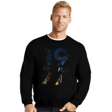 Load image into Gallery viewer, Shirts Crewneck Sweater, Unisex / Small / Black 1977 SW
