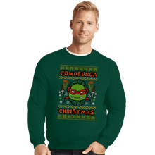 Load image into Gallery viewer, Shirts Crewneck Sweater, Unisex / Small / Forest Raphael Christmas