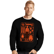 Load image into Gallery viewer, Daily_Deal_Shirts Crewneck Sweater, Unisex / Small / Black Denji Model Sprue