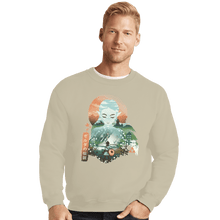 Load image into Gallery viewer, Shirts Crewneck Sweater, Unisex / Small / Sand Ukiyo Zelda
