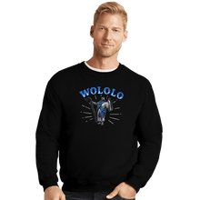 Load image into Gallery viewer, Daily_Deal_Shirts Crewneck Sweater, Unisex / Small / Black Wololo