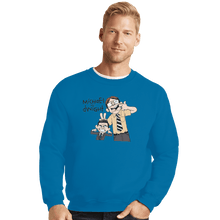 Load image into Gallery viewer, Shirts Crewneck Sweater, Unisex / Small / Sapphire Regional Manager And His Assistant