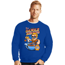 Load image into Gallery viewer, Daily_Deal_Shirts Crewneck Sweater, Unisex / Small / Royal Blue Dangle Berries