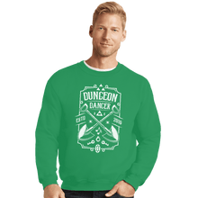 Load image into Gallery viewer, Shirts Crewneck Sweater, Unisex / Small / Irish Green Dungeon Dancer