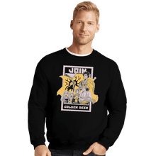 Load image into Gallery viewer, Shirts Crewneck Sweater, Unisex / Small / Black Join Golden Deer