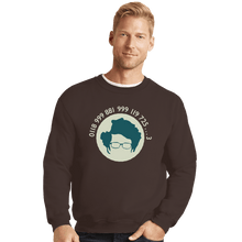 Load image into Gallery viewer, Shirts Crewneck Sweater, Unisex / Small / Dark Chocolate Moss Emergency