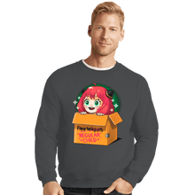 Load image into Gallery viewer, Daily_Deal_Shirts Crewneck Sweater, Unisex / Small / Charcoal Free Regular Child