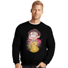 Load image into Gallery viewer, Shirts Crewneck Sweater, Unisex / Small / Black Steven and the Infinity Gems