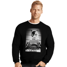 Load image into Gallery viewer, Shirts Crewneck Sweater, Unisex / Small / Black Not So Purr-fect Crime