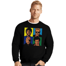 Load image into Gallery viewer, Shirts Crewneck Sweater, Unisex / Small / Black Pop Sam Jackson
